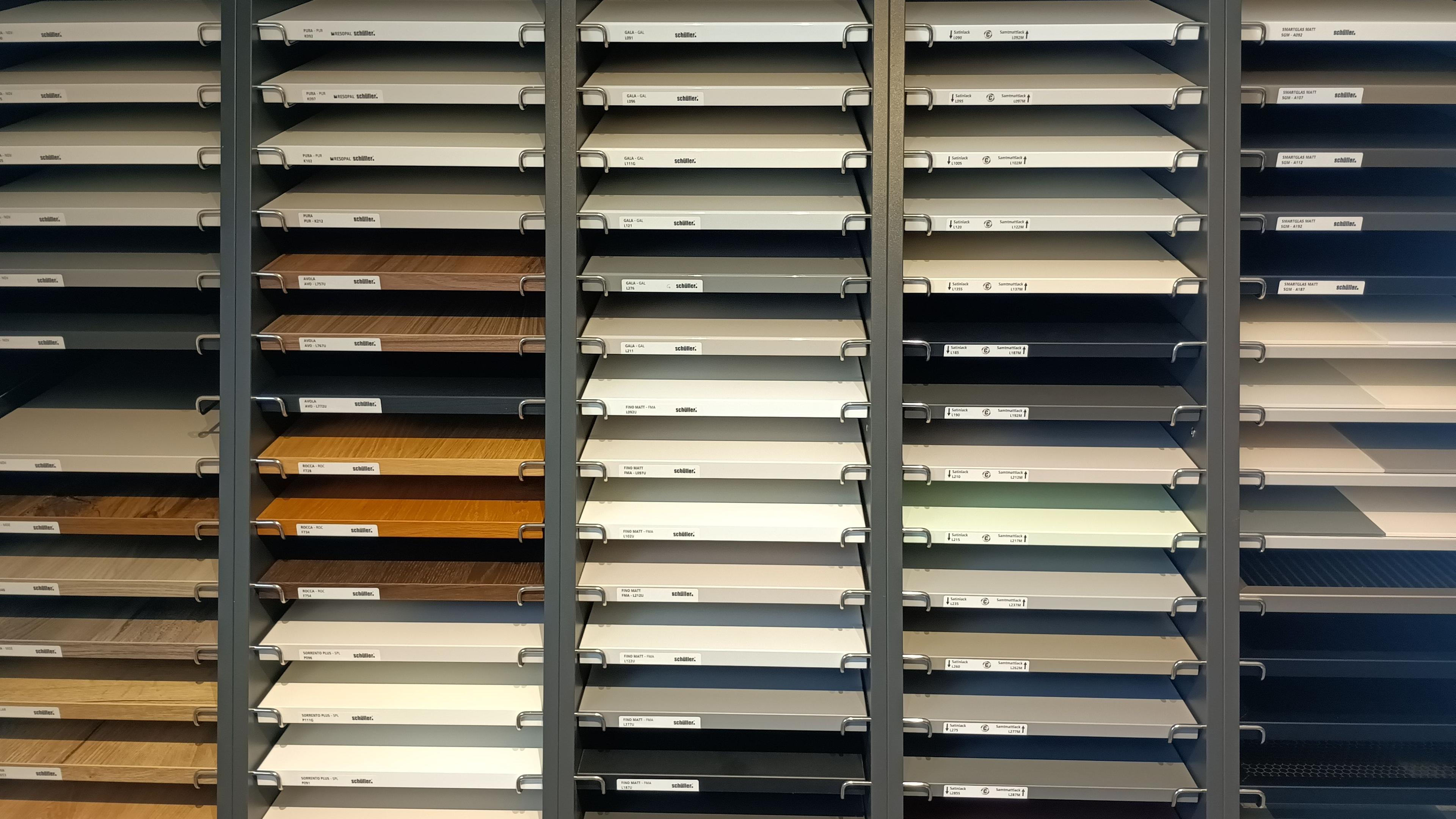 Übersicht Arbeitsplatten