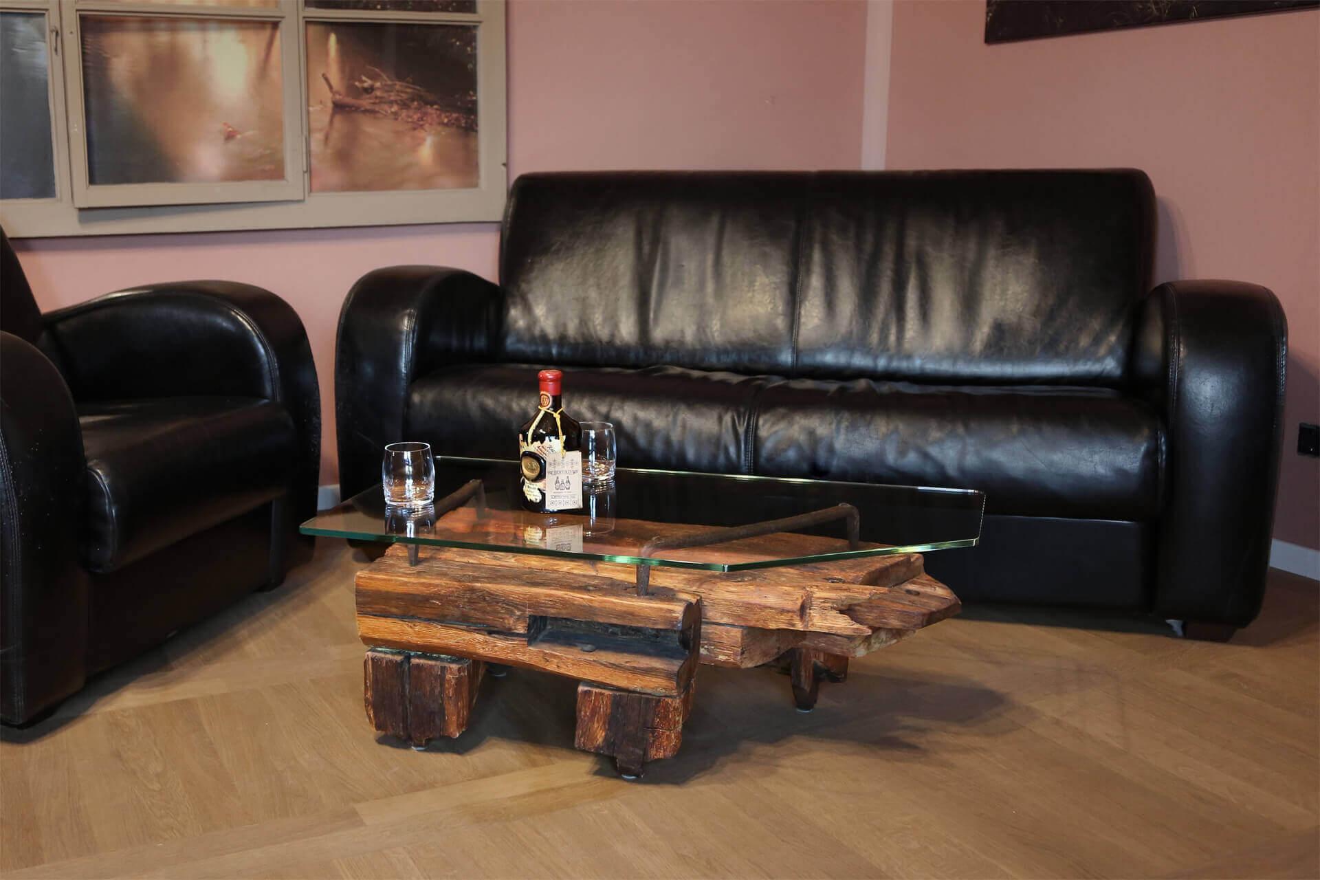 Couchtisch Eiche rustikal