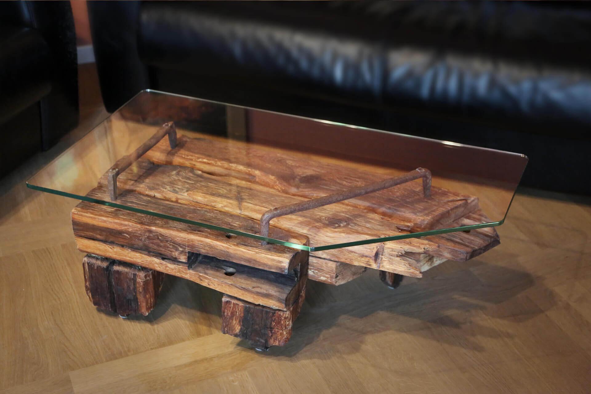 Couchtisch Eiche rustikal