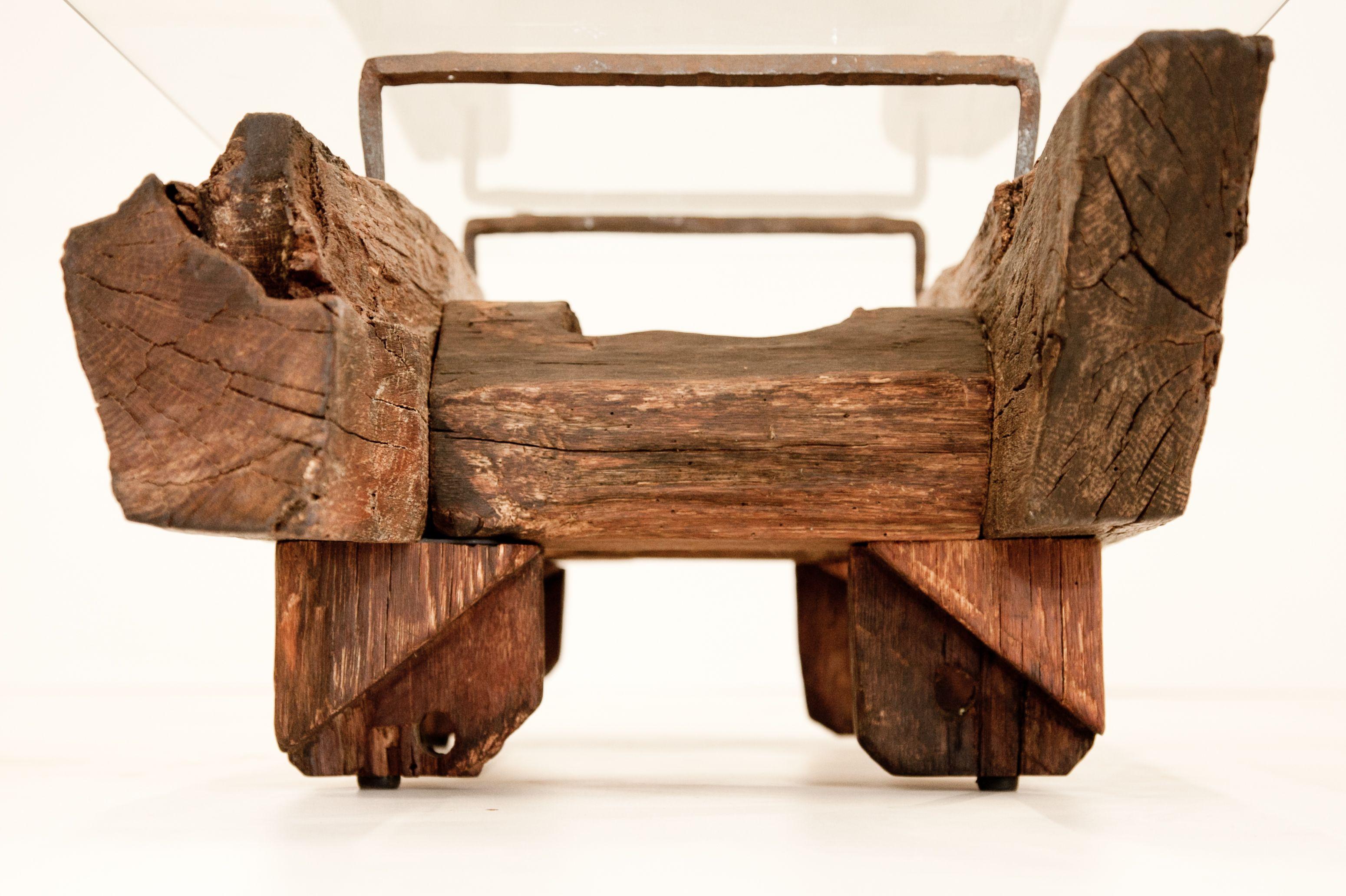 Couchtisch Eiche rustikal Balken