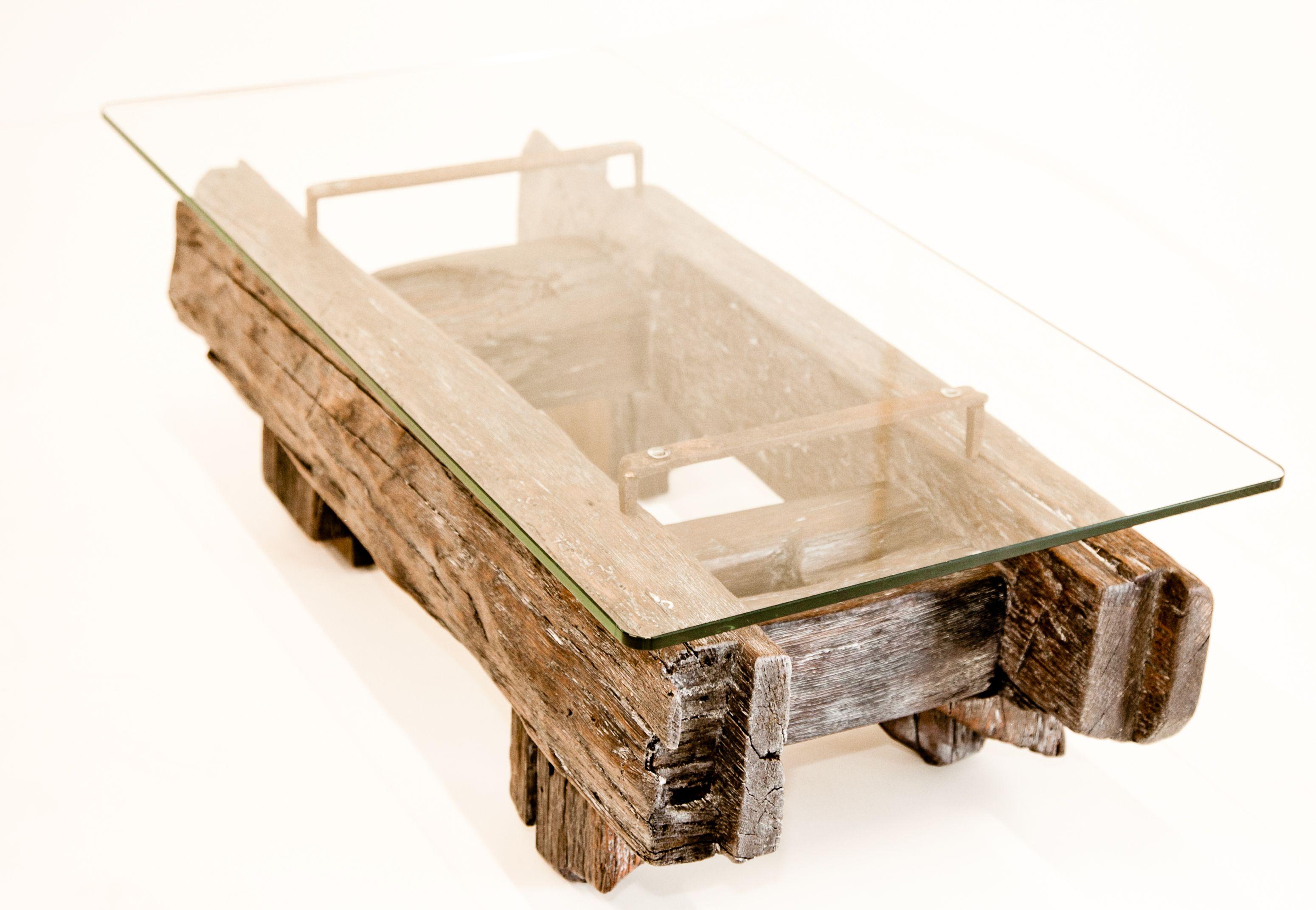 Eiche rustikal Couchtisch massiv