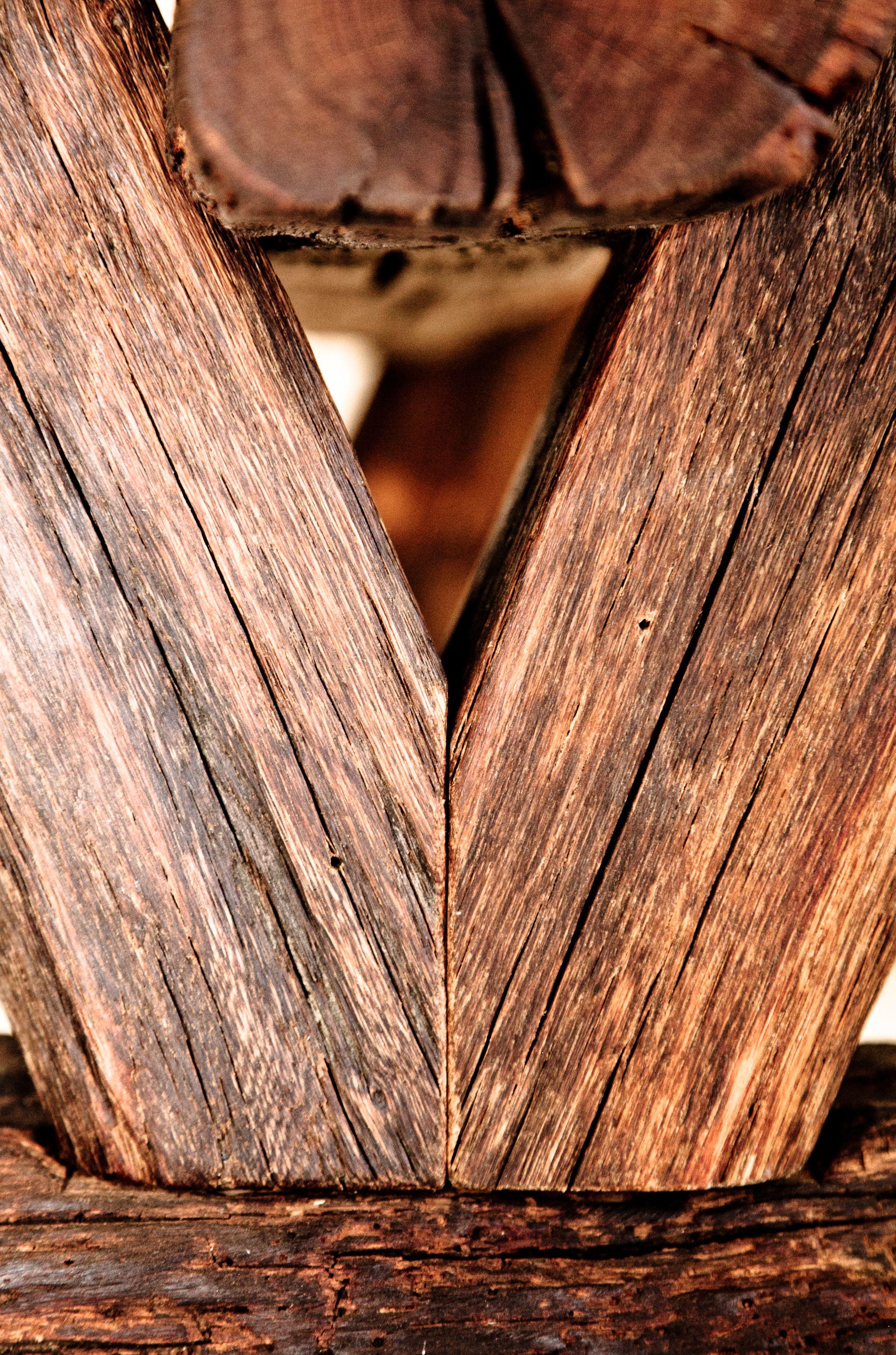 Eichenbalken rustikal