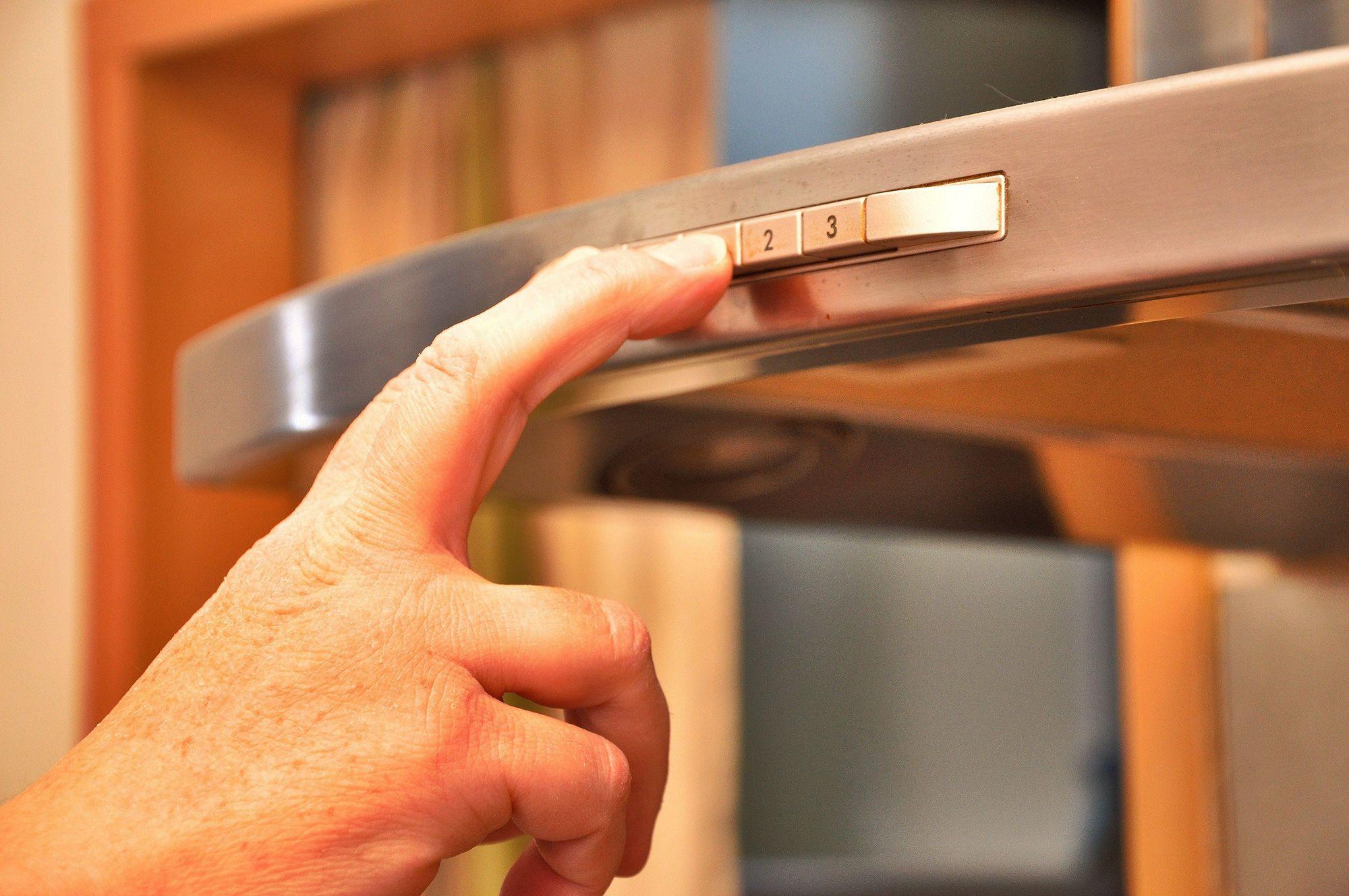 Hand bedient klassischen Dunstabzug